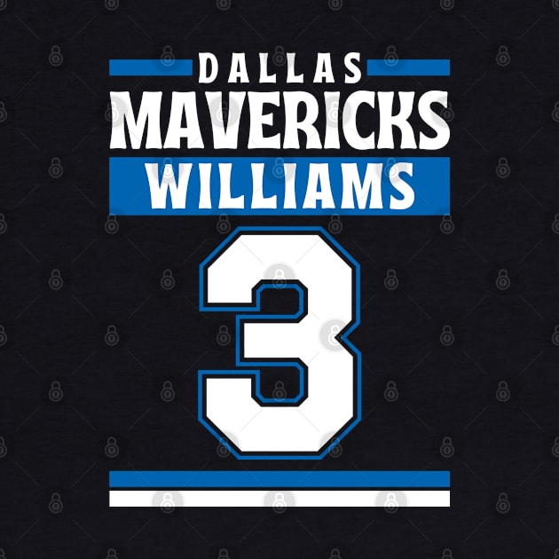 Dallas Mavericks Williams 3 Limited Edition by Astronaut.co